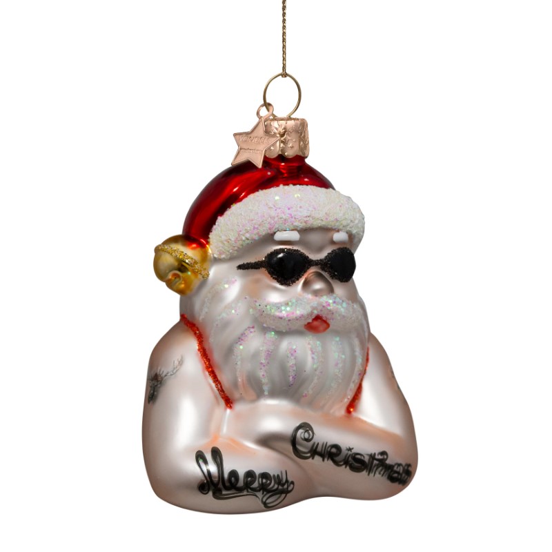 Red Santa Tatoo