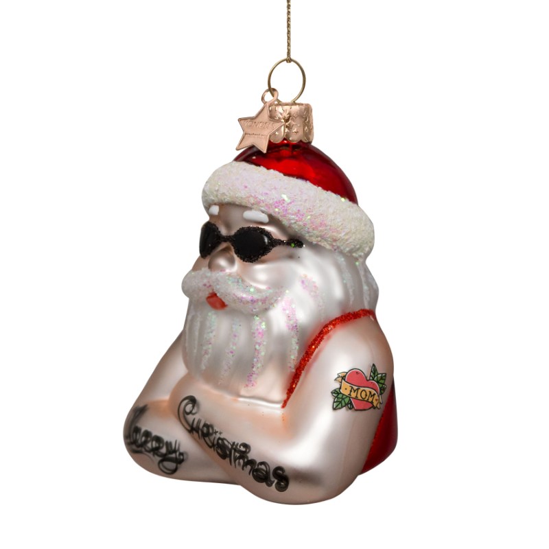 Red Santa Tatoo